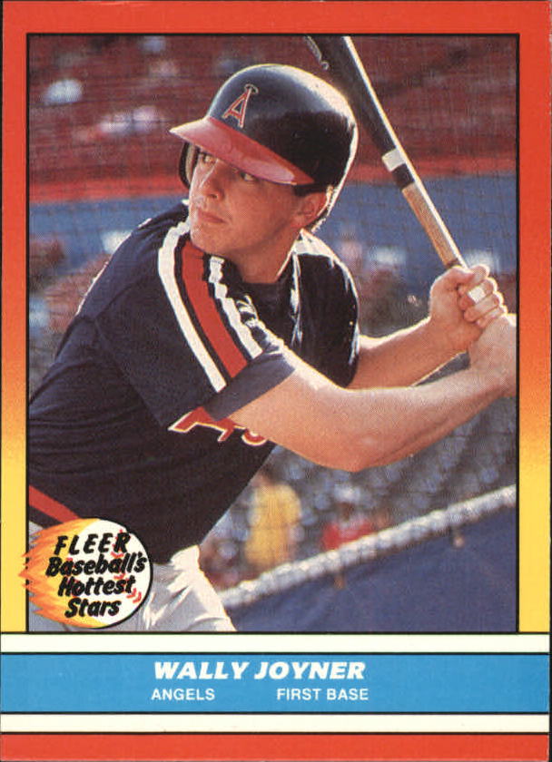 1988 Fleer Hottest Stars Baseball Cards        021      Wally Joyner
